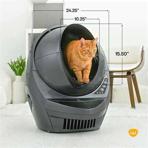 best robot litter box|whisker cat litter box.